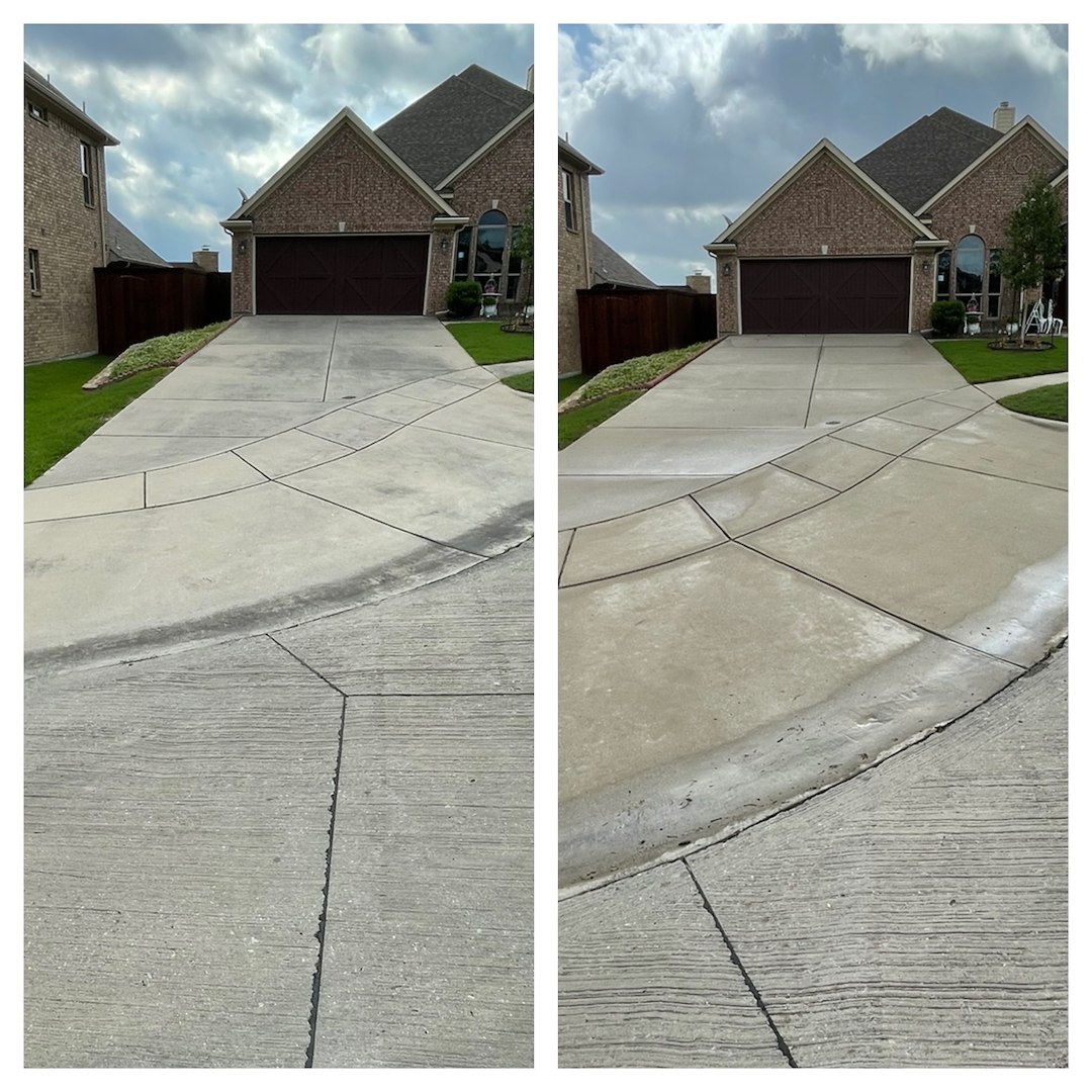 Above And Beyond Driveway Washing In Mckinney, Tx