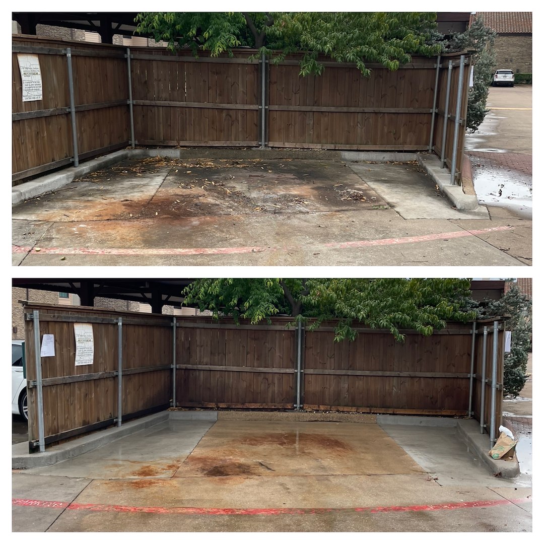 Leader In Dumpster Pad Cleaning In Mckinney, Tx!