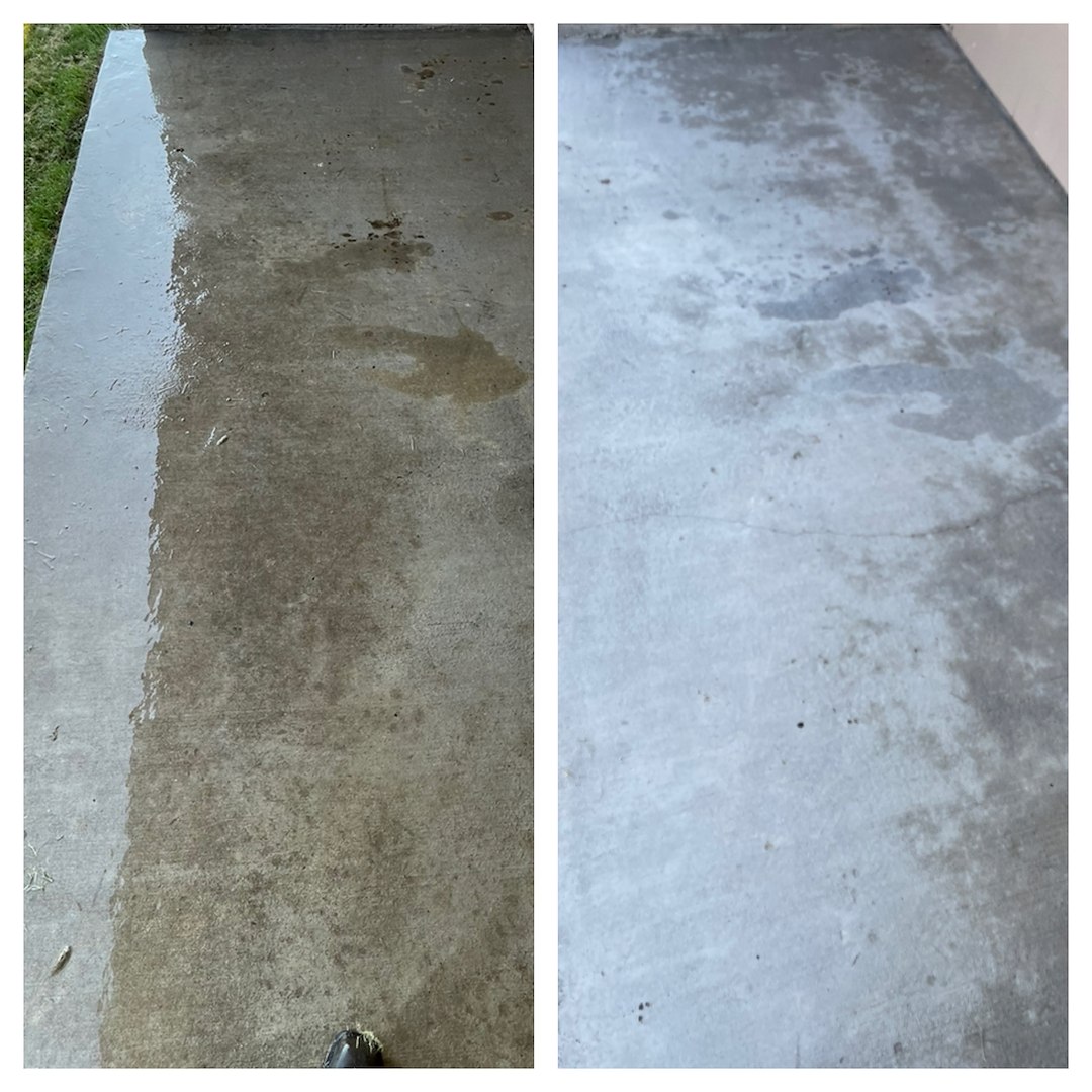 Patio Cleaning And Removal Of Nasty Grease Buildup In Princeton, Tx 